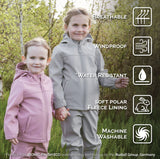 Jan & Jul Kids Water-Resistant Softshell Jacket