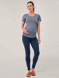 Pact Maternity Ruched Tee