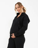 RIPE Maternity Nicky Nursing Hoodie - Black