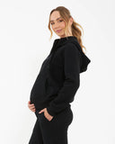 RIPE Maternity Nicky Nursing Hoodie - Black