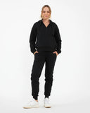 RIPE Maternity Taylor Over Tummy Joggers - Black