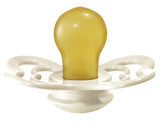 BIBS Pacifier SUPREME Latex - Size 1 - 2 PK - Natural Rubber