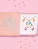 Girl Nation Necklace and Earring Gift Set