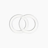 Silverette - The O-Feel ring (1 pair)