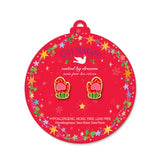 Girl Nation Holiday Earrings