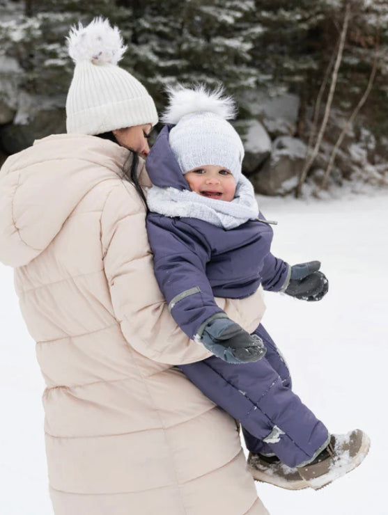 Perlimpinpin One Piece Car Seat Safe Snowsuit Boreal Kids Consignment