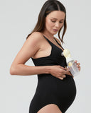 Seamless Pumping & Nursing Bra - Black