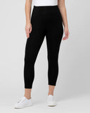 RIPE Maternity Organic Over Bump 3/4 Legging - Black