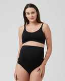 Seamless Pumping & Nursing Bra - Black