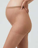 RIPE Maternity Sheer Hosiery Maternity Tights - Camel