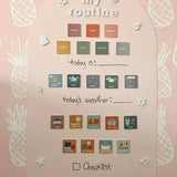 Cherrypick Routine Magnets - Soft Foam Magnetic Set (60 Pc Set)