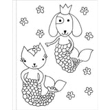Mermaids Coloring Book!