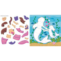 Color-By-Sticker Book  Mermaids