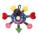 Manhattan Toy's Baby Whoozit 6" Stroller+Travel Activity Toy