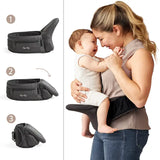 Itzy Ritzy Itzy Hold & Fold™ - Hip Seat Carrier