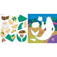 Color-By-Sticker Book  Mermaids