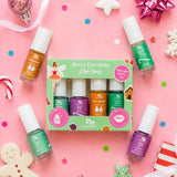 No Nasties Merry Christmas Glam Gift Set of Lip Gloss and Nail Polish