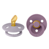 BIBS Pacifier Original COLOUR Latex 2 PK Anatomical