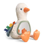 Itzy Ritzy Itzy Bitzy Mirror Sensory Tummy Time Mirror - Goose