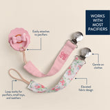 Itzy Ritzy Itzy Clip™ - Fabric Pacifier Strap