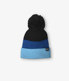 Tricolor Beanie Lined With Fleece