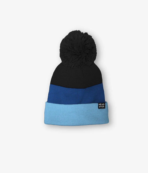 Tricolor Beanie Lined With Fleece