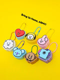 Masa Crafts Studio BT21 Clicker Keychain