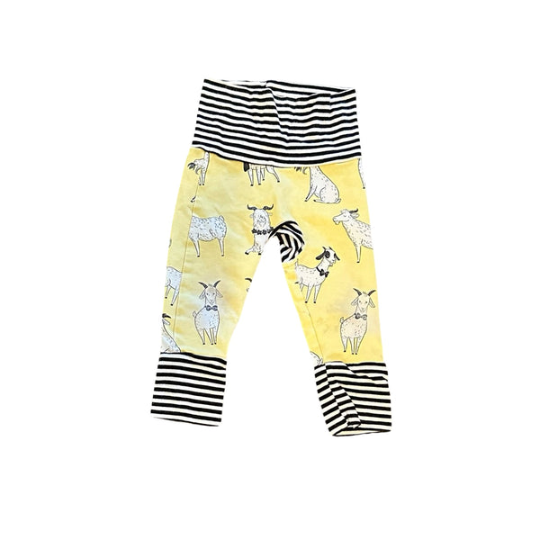 Handmade Grow With Me Pants - Size 3-12M
