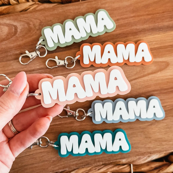 Knotty Design Co. Mama Key Chains