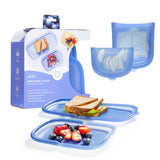 UBBI Platemate Silicone Sandwich and Snack Bags