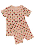 Parade Organics "My Jammies" Summer Pajamas - Tulips