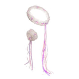 Dreamy Dress Up Flower Wrap Headband + Twister