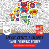 Pico Giant Colouring Poster