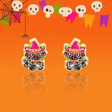 Girl Nation Enamel Stud Earrings