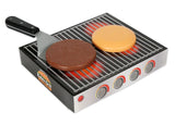 Popular Playthings Magnetic Build and Grill Hamburger Set