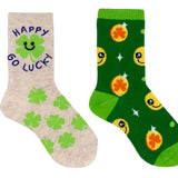 Everything Legwear Crew Socks - 2 Pairs - Shoe Size 9-13