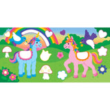 Color-By-Dots Sticker Book -- Unicorns