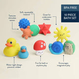 Itzy Ritzy Itzy Splash Gift Set™ Soft Bath + Water Toys