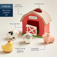 Itzy Ritzy Play Barn™ - Spill and Fill Activity Toy
