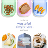 UBBI Platemate Silicone Sandwich and Snack Bags