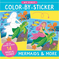 Color-By-Sticker Book  Mermaids