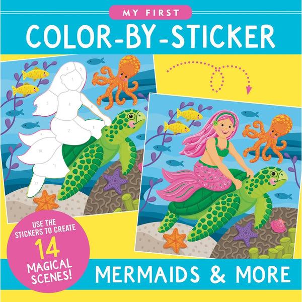 Color-By-Sticker Book  Mermaids