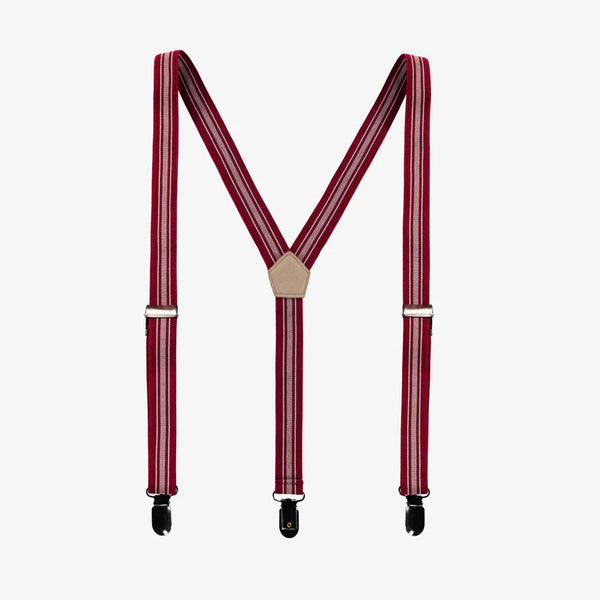 Souris Mini Red suspenders with stripes