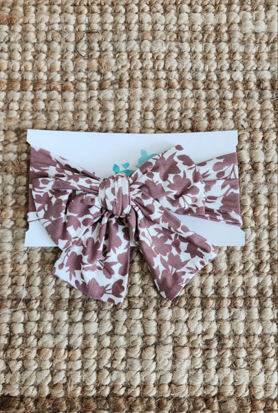 Bambi & Birdie Bow Headband-MEADOW