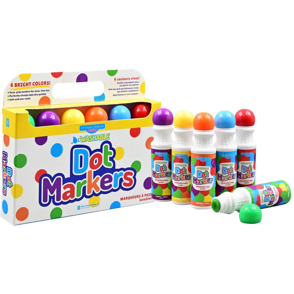 Studio Series Junior Washable Dot Markers (Set of 6)