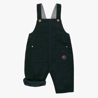 Souris Mini Navy Casual Overalls in Corduroy