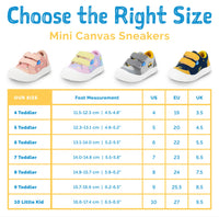 Jan & Jul Toddler Mini Canvas Sneakers