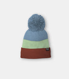 Headster Tricolor Beanie Lined With Fleece