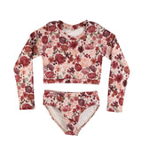 Current Tyed The "Harper" Youth Cropped Rashguard Set