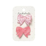 Rockahula Pretty in Pink Acetate Bow Clips